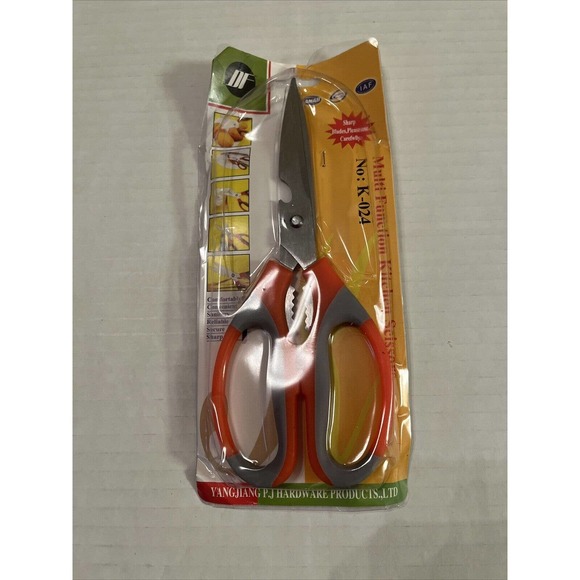 Kitchen Scissors Multifunctional Heavy Duty Meat Fish Bone Prep Comfortable - Picture 1 of 1